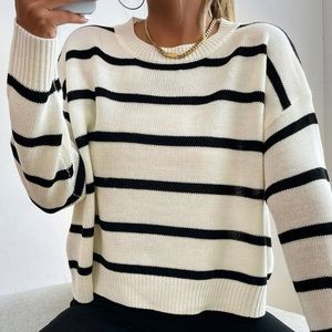 Black and White Sweater